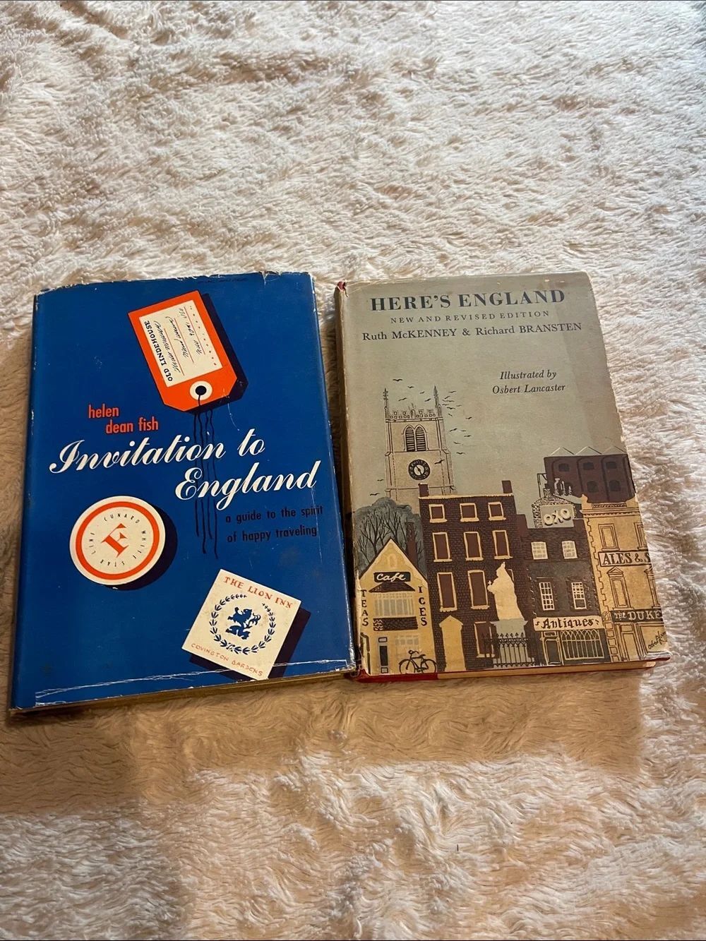 Vintage here’s England and invitation to England books hardcover